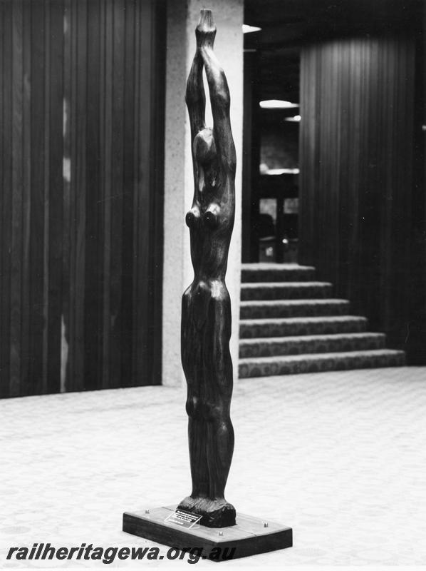 P00191
Sculpture, Westrail Centre, east Perth
