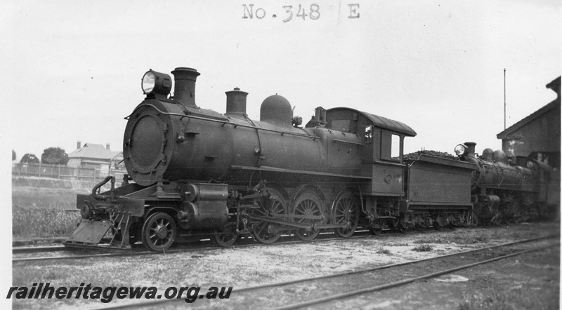 P01641
E class 348, front and side view, c1926
