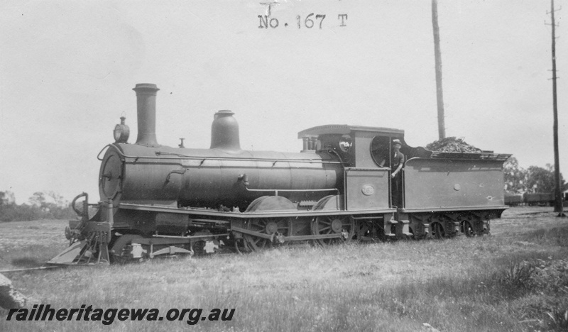 P01657
T class 167, Midland Junction, ER line, front and side view, c1926.
