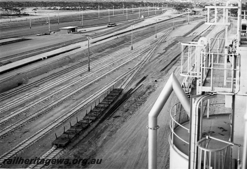 P01767
Marshalling yard, Kalgoorlie, EGR line, elevated view
