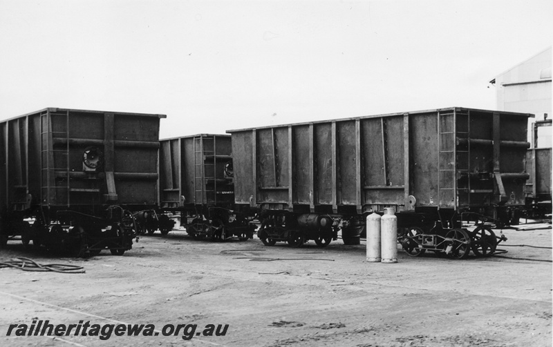 P02352
Iron ore wagons, Comeng plant, Bassendean, 
