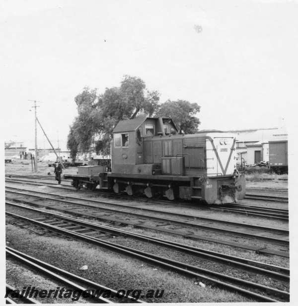P03114
B class 1603, Midland Junction, ER line, shunting, side and front view
