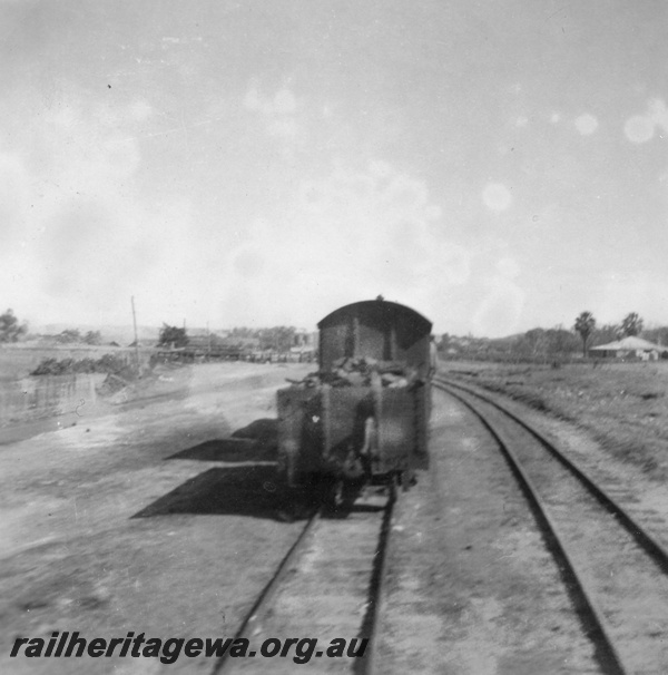 P03212
Wagons, end view, Spearwood, FA line, c1940s.
