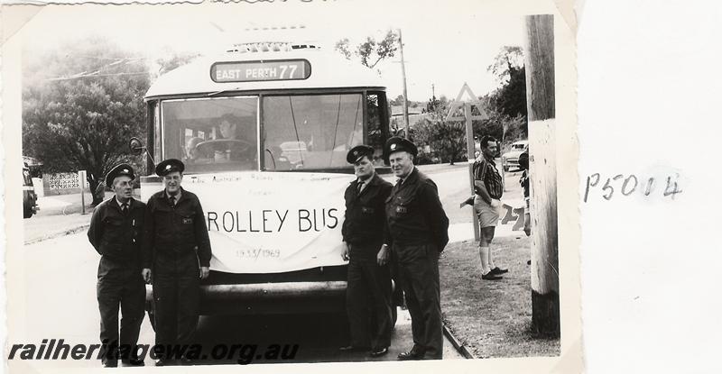 P05014
The last run of trolley buses in Perth, special tour by the WA Div of the ARHS
