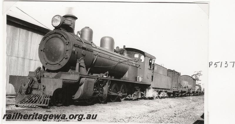 P05137
MRWA A class loco, goods train
