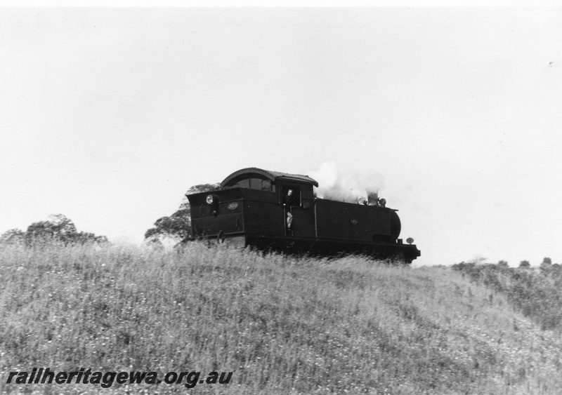 P06598
DS class 369, Bayswater, light engine, rear and side view
