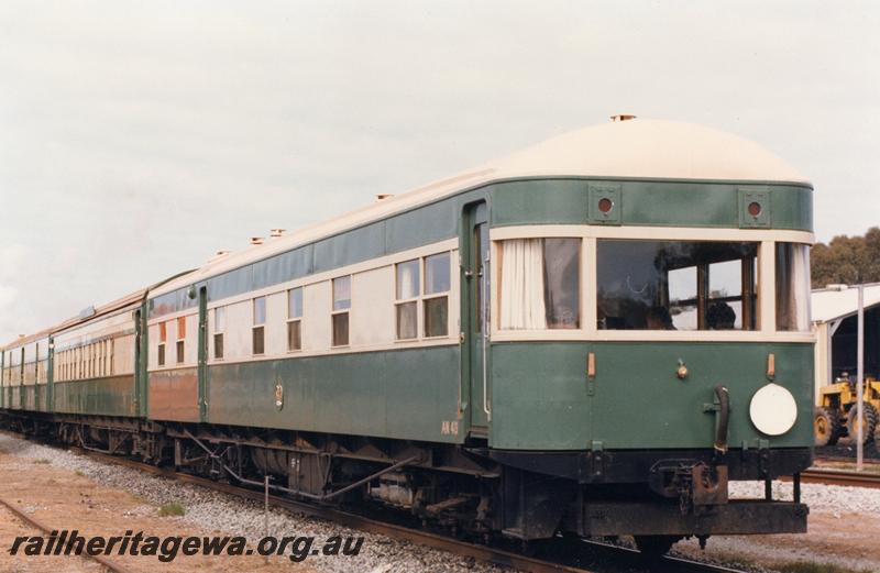 P06783
AN class 413 Vice Regal carriage, Pinjarra, side and end view
