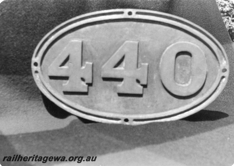 P08261
Number plate from CS class 440 