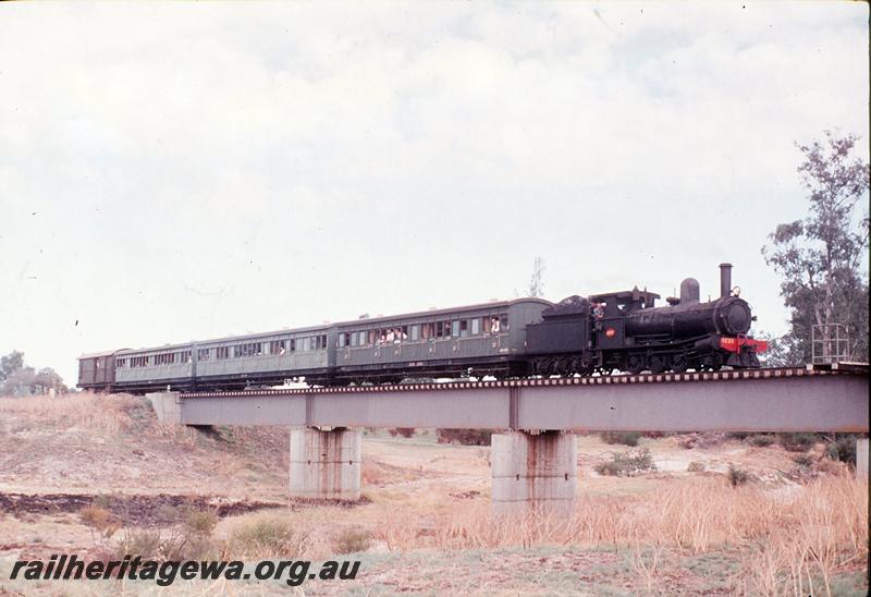 P12349
G class 233, vintage train for USS Bainbridge, on bridge near Picton Junction. SWR line.
