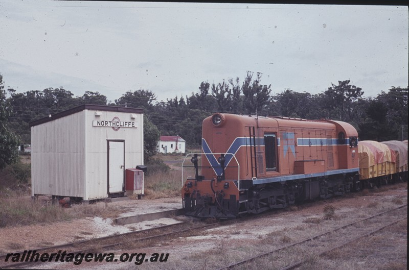 P13274
F class 40, Out of Shed, Northcliffe, PP line, goods train
