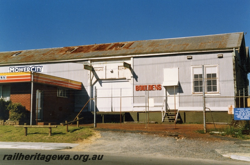 P15153
I of 2 views of the goods shed at Claremont, ER line, being used as a depot for 