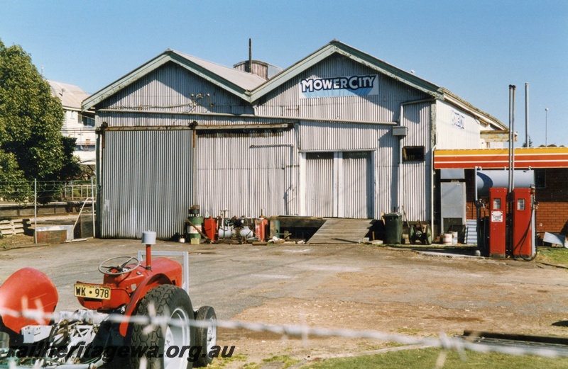 P15154
2 of 2 views of the goods shed at Claremont, ER line, being used as a depot for 