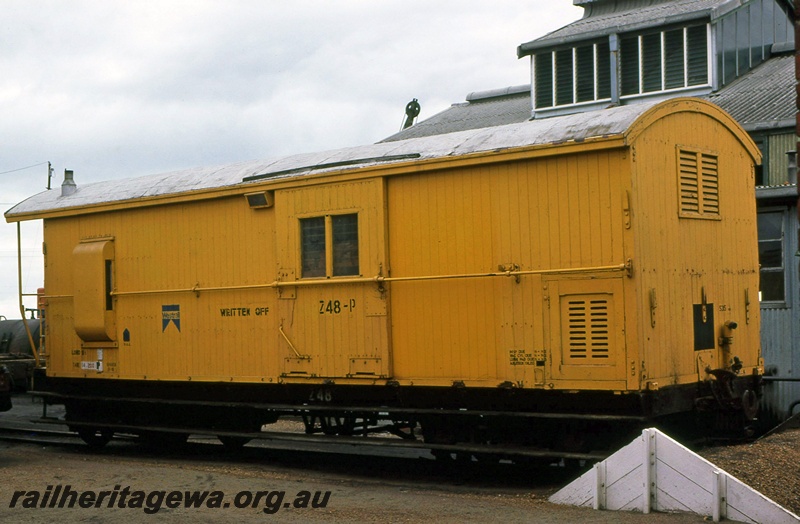 P15641
Z class 48-P brakevan in the all over Westrail yellow livery with a silver roof, with 