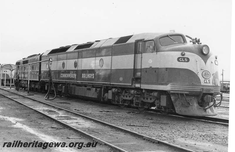 P21722
Commonwealth Railways CL class 5, GM class 9, CL class 12 at Kalgoorlie (Parkeston)
