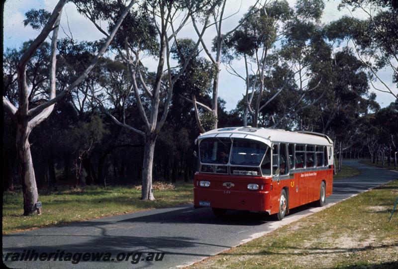 T00261
Railway bus L69 on roadside 
