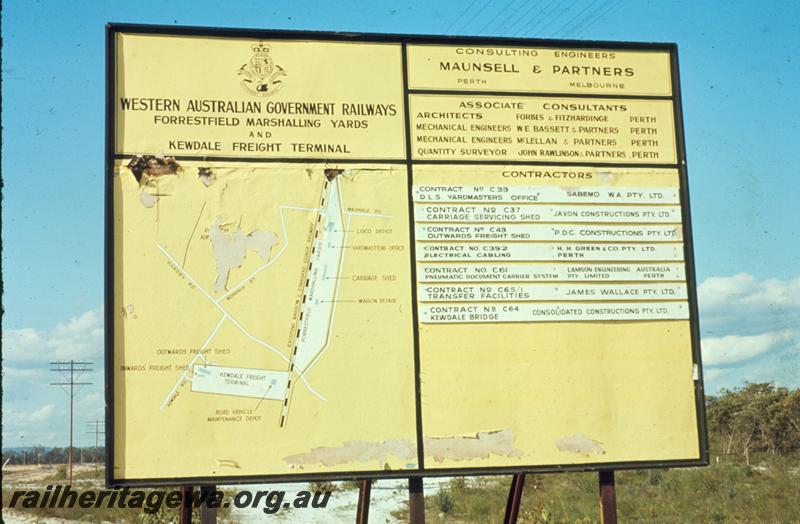 T00513
Sign, Forrestfield and Kewdale Yards
