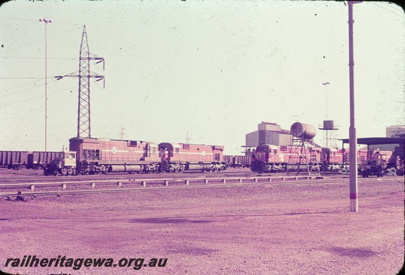 T00657
Mount Newman Mining locos, loco depot, Port Hedland
