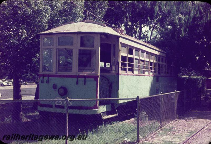 T00680
Tram 66, Perth Zoo, on display
