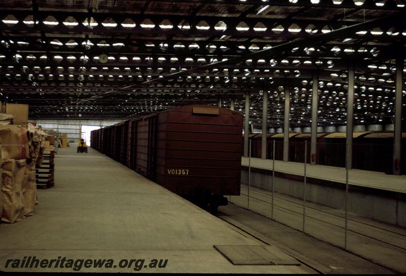 T00688
Inwards Shed, Kewdale Freight Terminal, internal view
