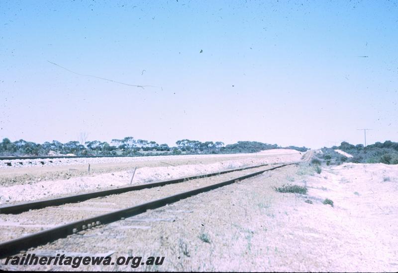 T00701
Track work, Esperance line, regraded track above old track
