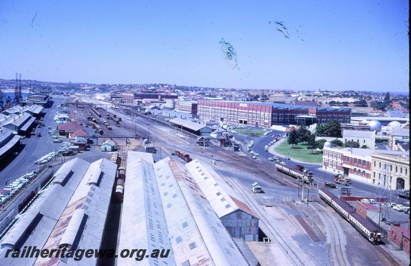 T00794
Elevated view of Fremantle Yard looking towards Perth
