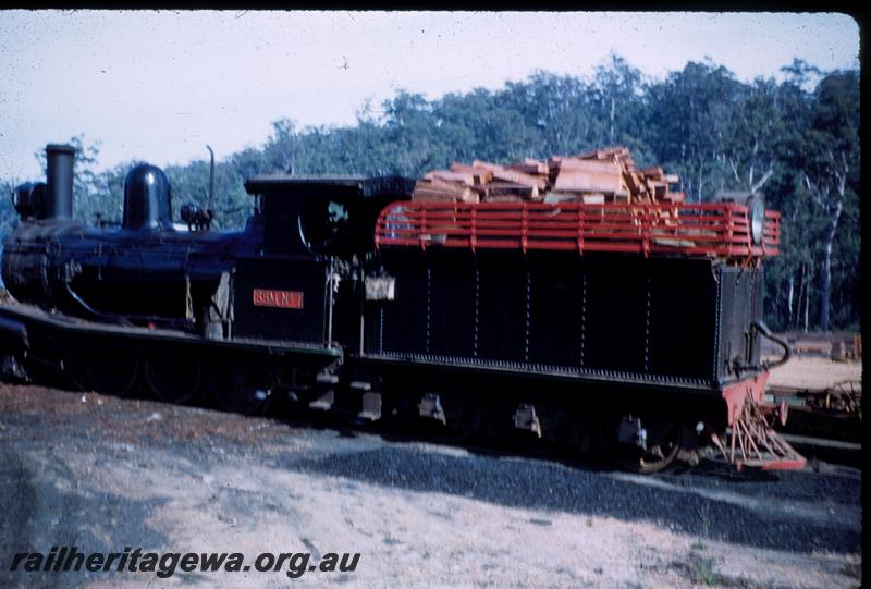 T00840
SSM loco No.7, Shannon River Mill, rear view
