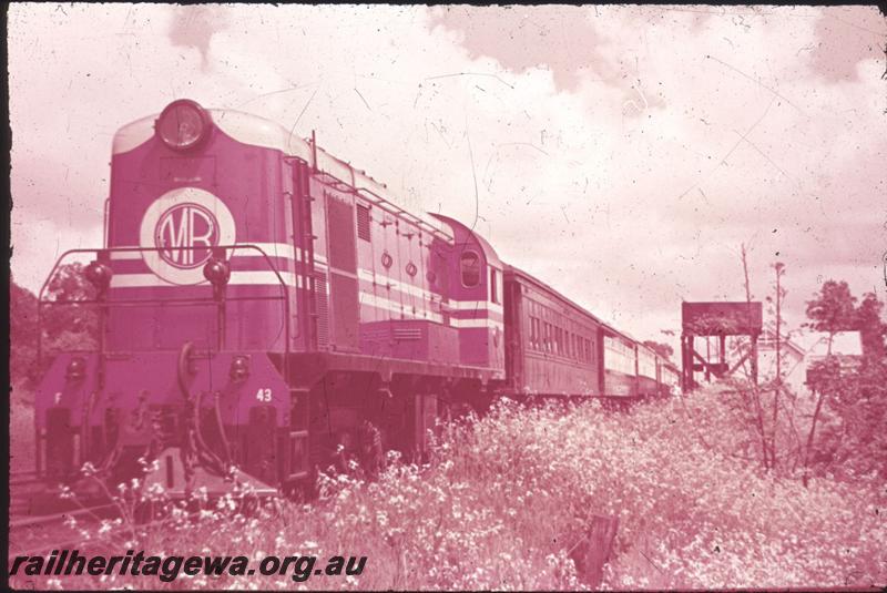 T01273
ARHS Vic Div. visit, F class 43, on tour train. Same as T0595

