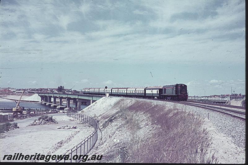 T02503
C class, North Fremantle Bridge, tour train
