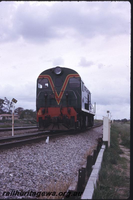 T02519
G class 51, Midland, cab end view
