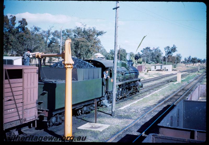 T03205
PMR class 720, water column, Armadale, SWR line, taking water
