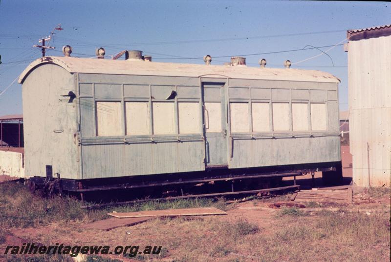 T03234
PWD carriage, end and side view, Carnarvon
