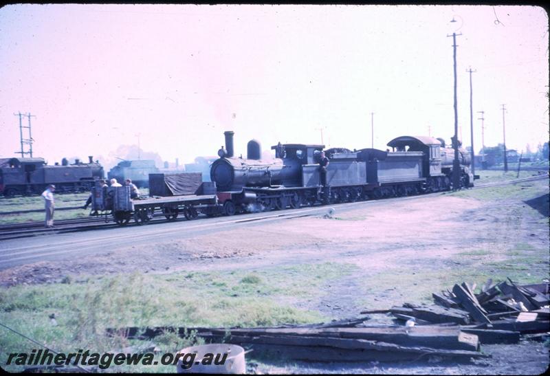 T03325
G class coupled tender to tender with a FS class, Midland Workshops
