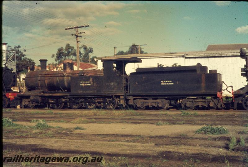 T03358
O class 218, side view, Northam, in storage.
