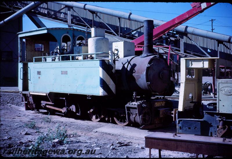 T03367
Mallet loco, Great Boulder Gold Mine, side and front view
