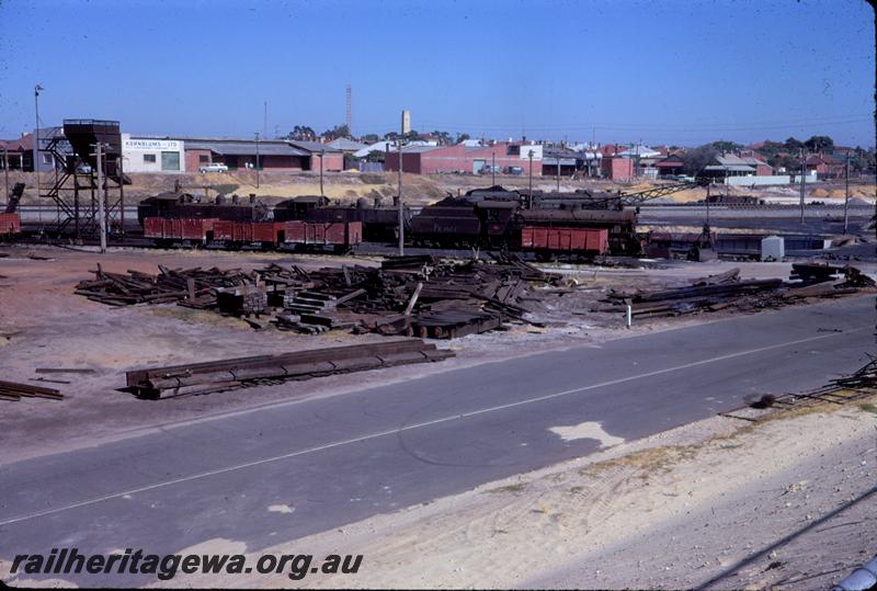 T03866
Temporary loco depot, East Perth, overall view

