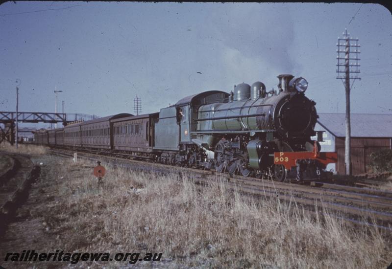 T03943
P class 503, North Fremantle, on 