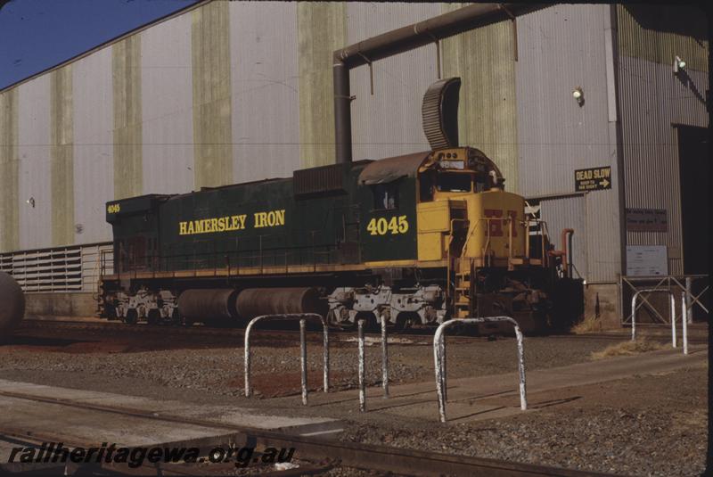 T04041
Hamersley Iron Alco loco M636 class 4045, Seven Mile Workshops
