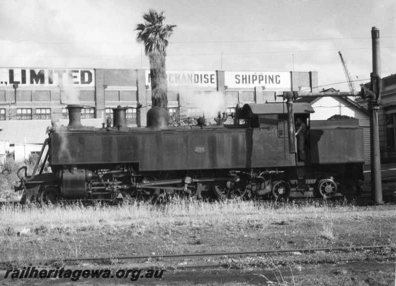 P01758
3 of 3, DD class 598, 4-6-4T, side view, water column, Fremantle loco, ER line.
