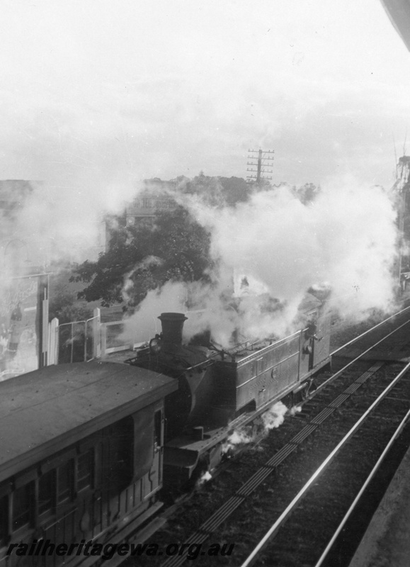 P03069
DS class 379 steam locomotive on Down passenger train, Claremont, ER line.
