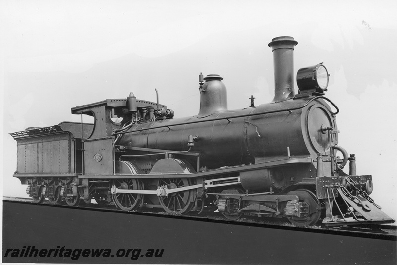 P03414
T class steam locomotive, portrait view. Same as P2781.
