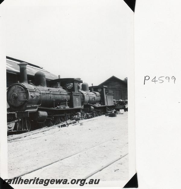 P04599
Millars loco No.72 & No.59 at Yarloop
