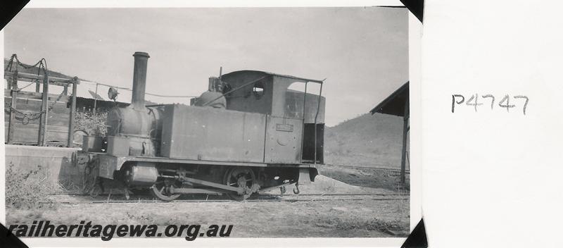 P04747
PWD 0-4-0 steam loco 