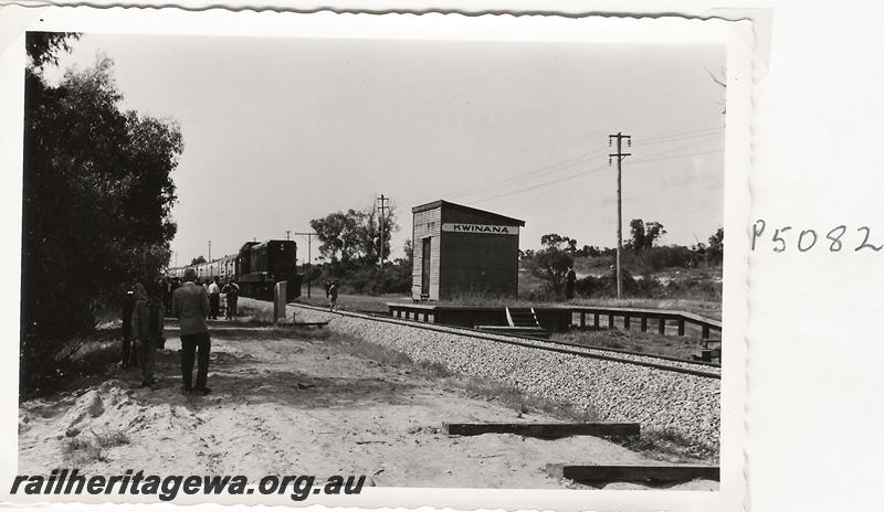 P05082
Out of shed, Kwinana, ARHS tour train
