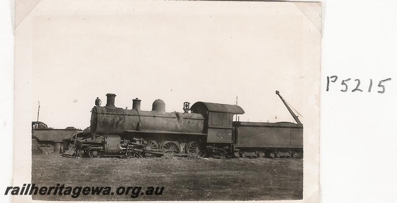 P05215
E class, East Perth loco depot, side view
