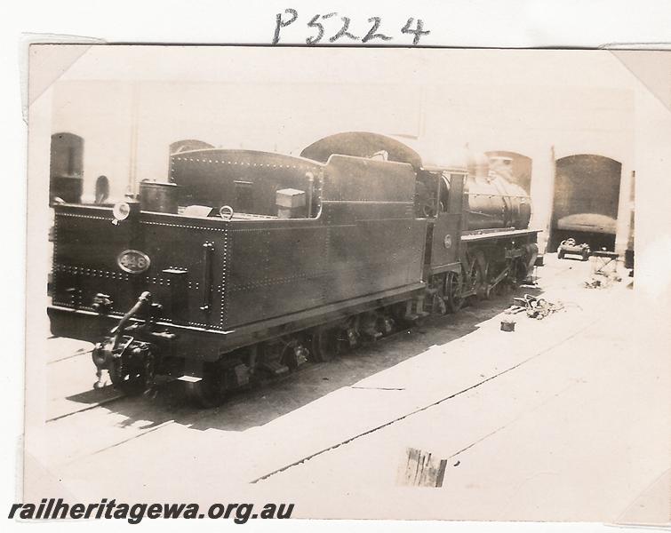 P05224
P class 448, (renumbered P class 508 on 5.6.1947), East Perth, rear view
