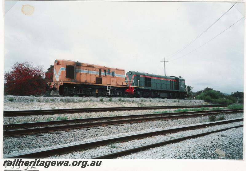 P05352
Y class 1116, C class 1702, Forrestfield Yard, departing for Pinjarra having been purchased by a HVR member.
