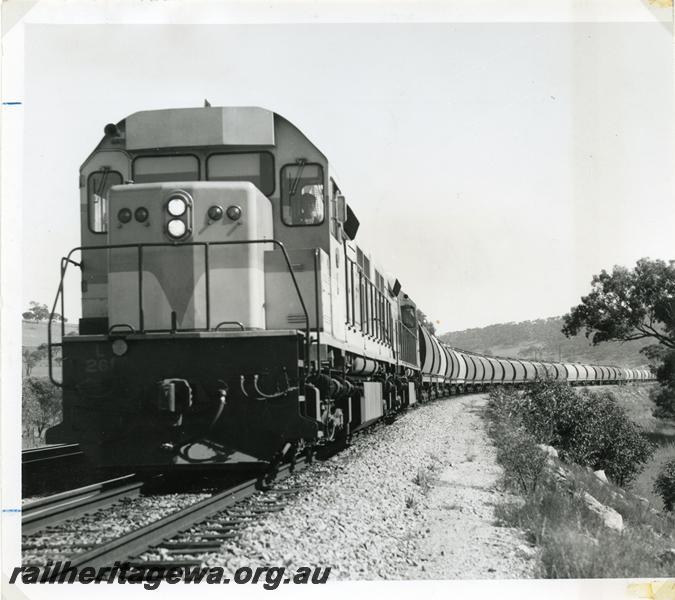 P05846
L class 261, Avon Valley Line, grain train 
