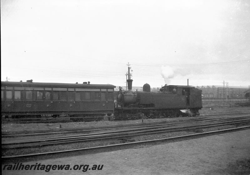 P06095
N class, Midland Yard, shunting a MRWA JA class carriage
