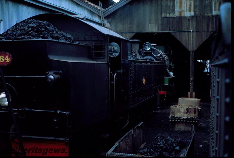 P06854
DM class 584, East Perth Loco Depot, bunker end and side view
