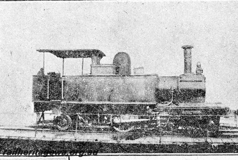 P07186
F class 20, the first F class, side view, from a print in the WA Railways Institute Magazine
